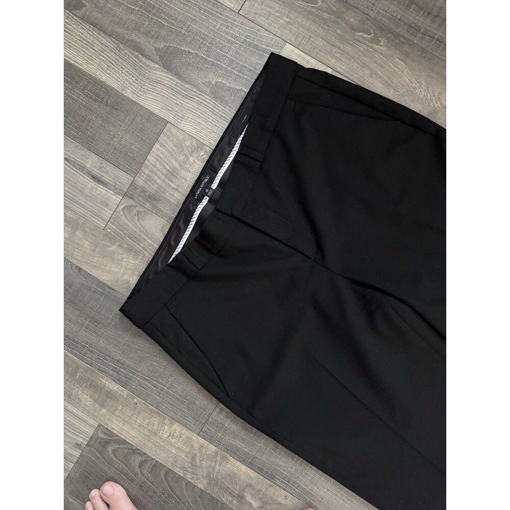 Banana Republic Avery-Fit Black Wool Blend Crop Fit Pant Trousers Women 10x26 - Picture 3 of 9